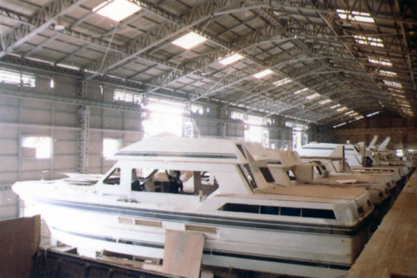 Set the record for delivered 94 yachts within a year