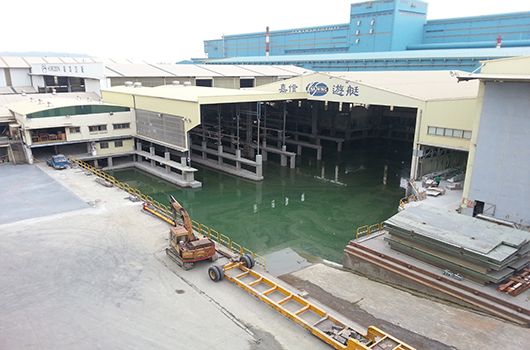 testing pond